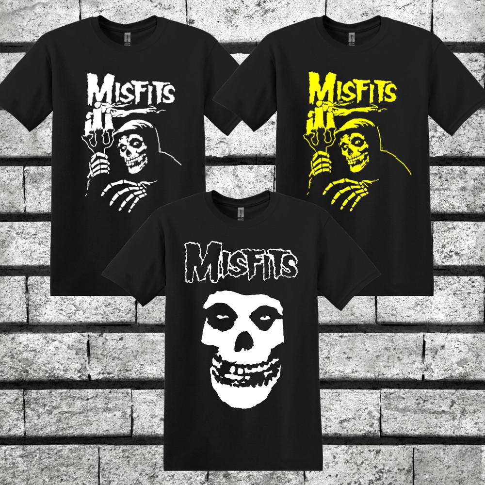 The Misfits Crimson Ghost Fiend Skull Punk Rock Band Unisex Adult TShirt S3XL Unisex T-Shirt XXXXL