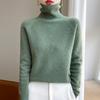 Women's Cashmere Sweater Qinghe Cashmere 30% Cashmere 70% Wool Autumn and Winter Cashmere Thick Pullover Soft and Warm