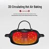 Thickened Cast Iron Sweet Potato Roasting Pot - Household Barbecue and Corn Machine