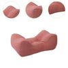 Back Cushion Curved Design Lumbar Back Support Pillow for Bedroom Nap Sofa