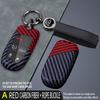 Carbon Car Key Cover Fob Case Shell for Jeep Grand Cherokee Dodge Dart Journey RAM 1500 Charger Challenger Durango Chrysler 300