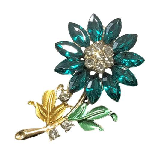 Flower Air Freshener Car Clip Universal Simple Installation Bling Faux