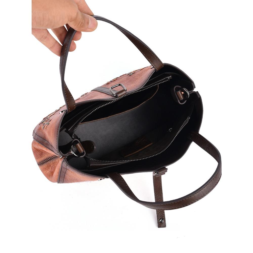 Women's Handbag Retro Polished Original Bag Women's High-end Sense Large-capacity Multi-compartment Women's Bag