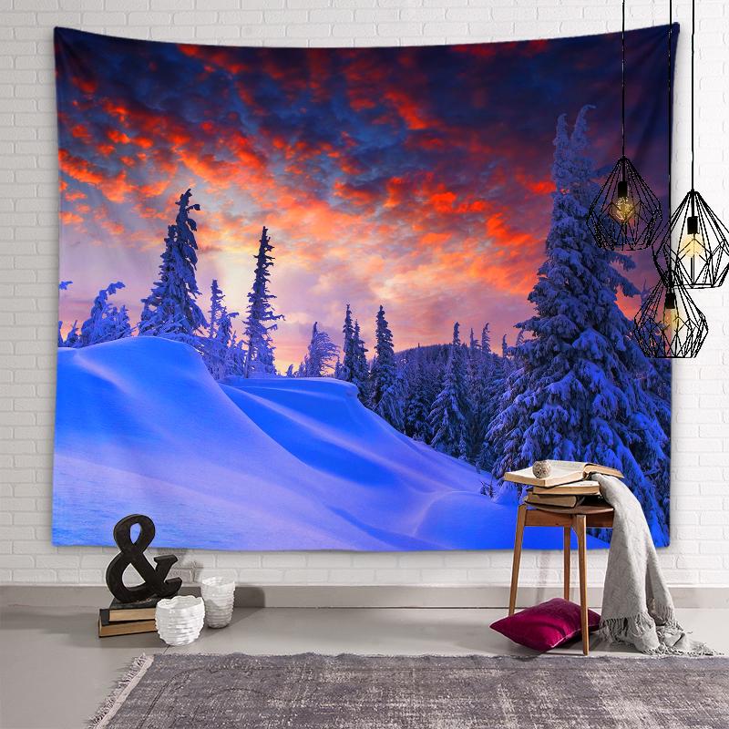 Natural Beauty Tapestry Sunset Sunset Scenery Wall Art Decoration Tapestry Room Aesthetics Living Room Bedroom Home Decor