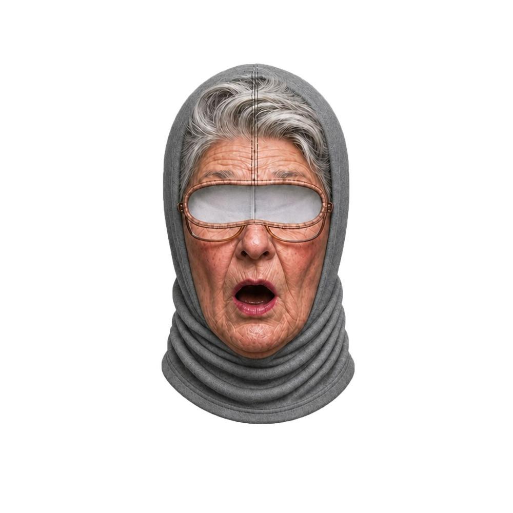 Unisex Size Funny Prank Mask 3D Print Motorcycle Ski Face Mask Motorcycle Riding Mask Motorcycle