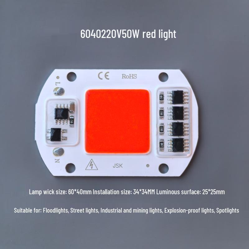 50W Driverless LED Street/Flood Light Chip, 220V