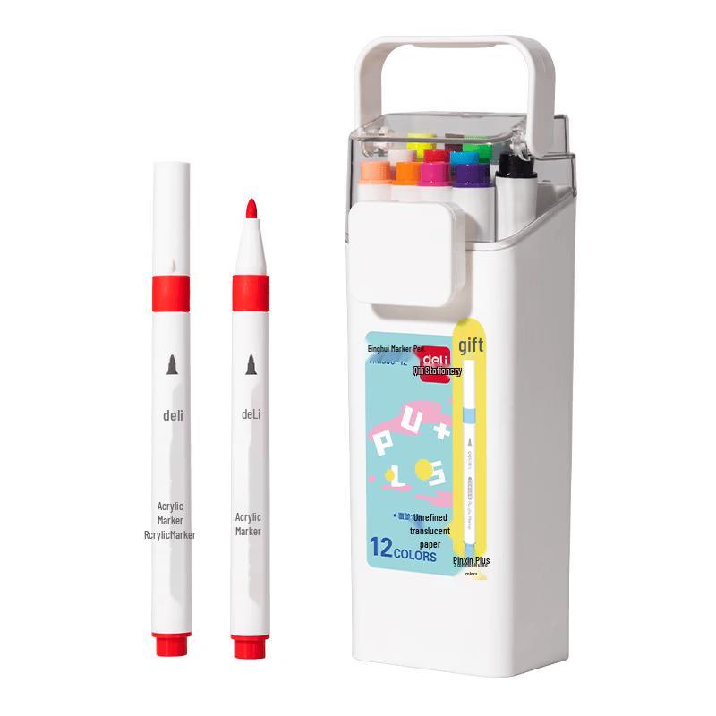 Deli Acrylic Marker Pen Set