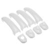 Car Decoration White Door Handle Cover For Volkswagen Caddy T5 T6 Caravelle Multivan 2003-2015 Cars Accessories Exterior Styling