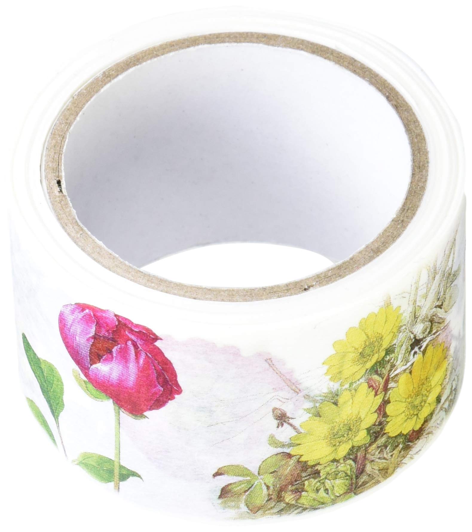 

Masking tape Spring flowers 25mm x 5m flowers/Summer GR-0036