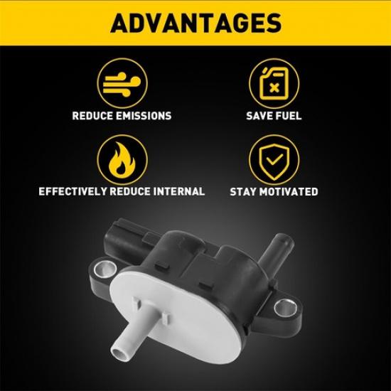 New EVAP Vapor Canister Purge Solenoid Valve For Honda Civic CR-V Accord  2.4L