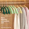 5pcs Nano Seamless Anti Slip Clothes Hanger Stand Hanger Non Marking Storage, Thick Clothing Support, Anti Slip Stainless Steel