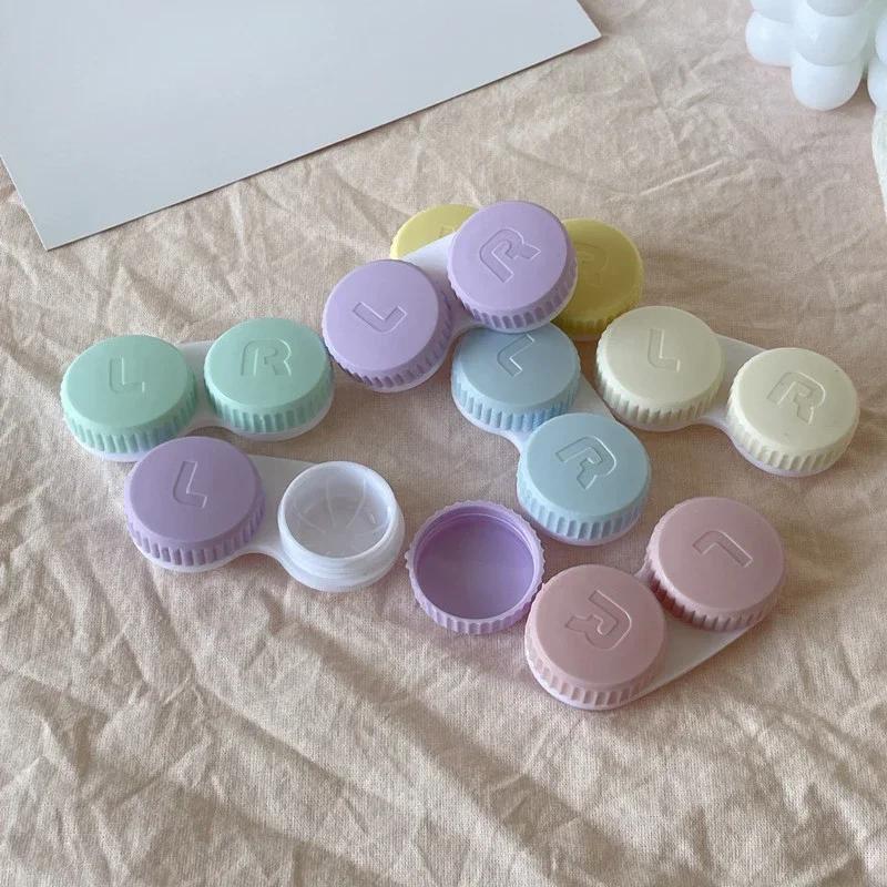 1pcs Color Contact Lenses Box Travel Holder Container Soaking Contact Lens Box Mini Contact Lenses Case Eyewear Accessories