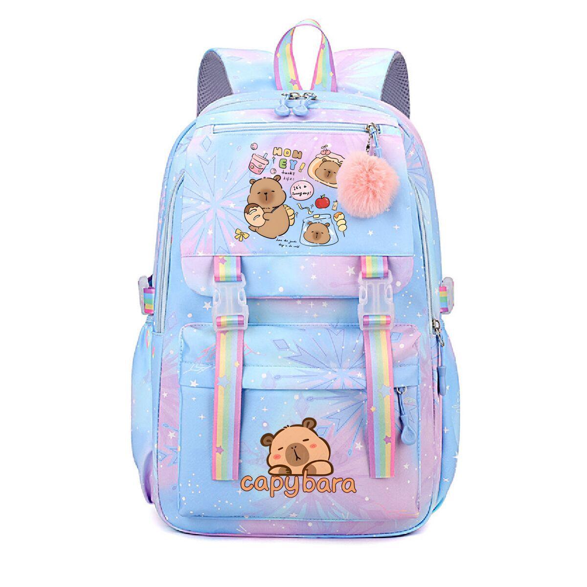 Cute Printed Children S Lightweight Backpack, Primary And Secondary School School Bag No specifications