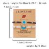2 PCS Couples Bracelet for Women Lover Luminous Sun Moon Star Hand-woven Rope Bracelets Charm Friendship Girlfriend Jewelry Gift