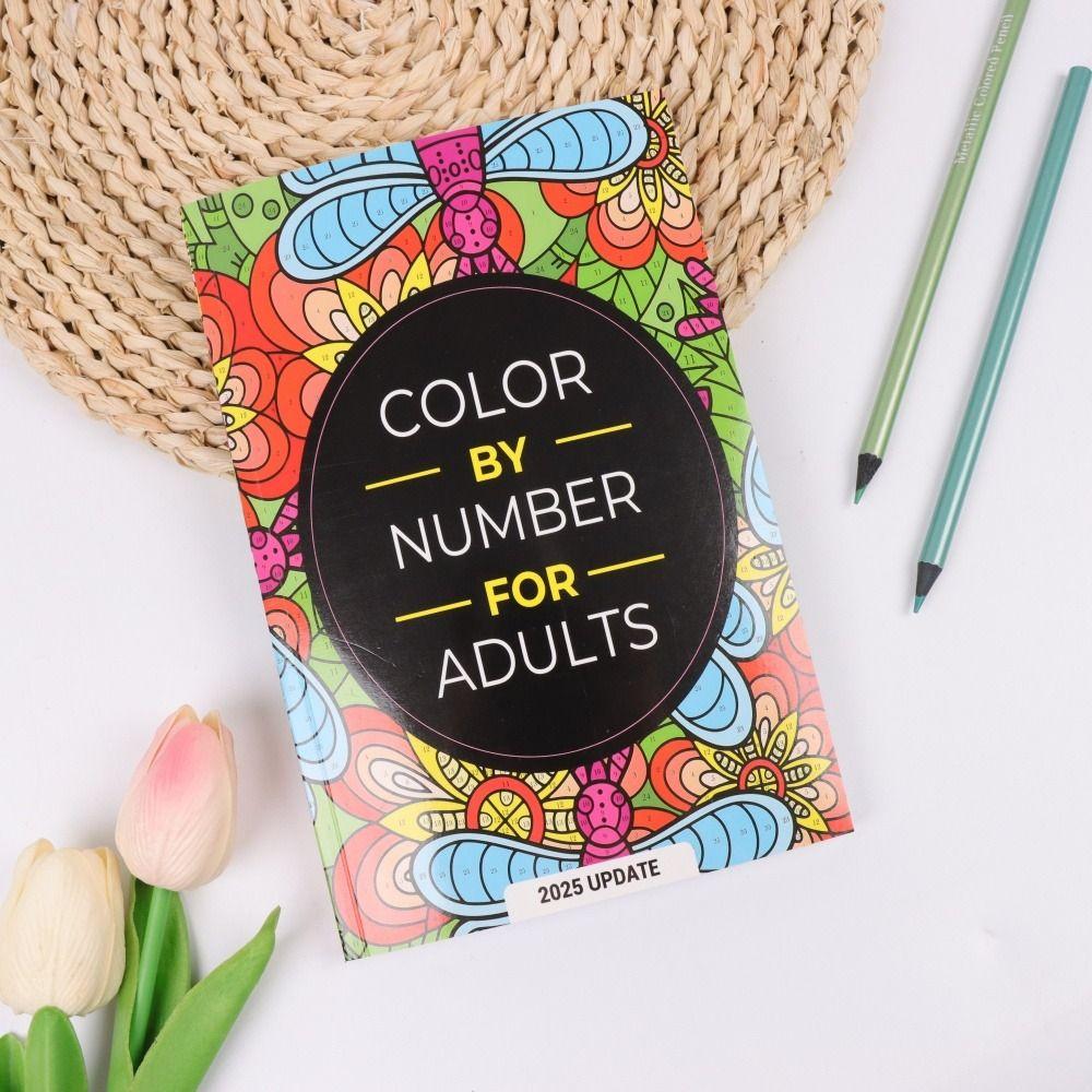 190 Pages Coloring Book Anxiety Therapy Drawing Painting Book  Men Women Teens
