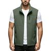 Gilet Leggero da Uomo per Esterno Asciugatura Rapida Multitasche Gilet da Pesca Impermeabile Giacca Senza Maniche da Escursionismo per Viaggio Campeggio
