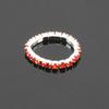 12 Stk./Pakke Elastiske Rhinestone Dekoration Tåringe Blandede Farver Fod Smykker Charms