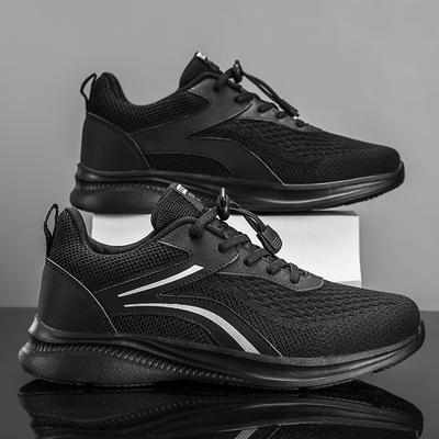 Running Shoes For Men Spring Sweat-Absorbing Sports Shoes Wear-Resistant Stability Sporty Sports Sneakers Cushioning Jogging