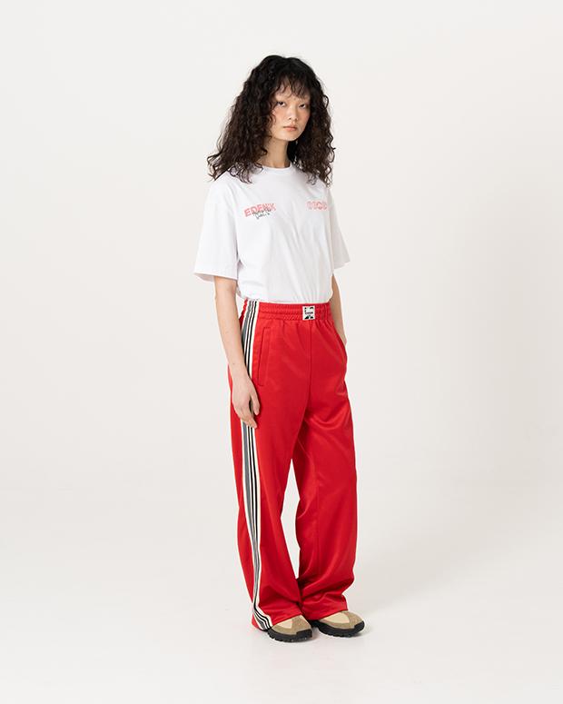 EDENIK Crew Tape Point Track Pants (Red)_Ezs1Pt03Rd