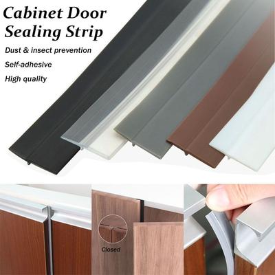 Self-Adhesive Dust-proof Strip Cabinet Door Seal Strip Gap Filling Suitable for Wardrobe and Cupboard Insect-proof