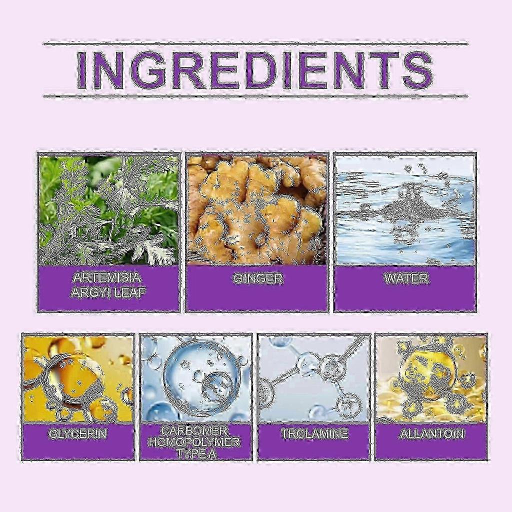 3pcs Joint Pain Relief Gel, Purple Gel for Whole Body Joint Activities, Soothes Knees, Lumbar, Neck, Hands and Feet