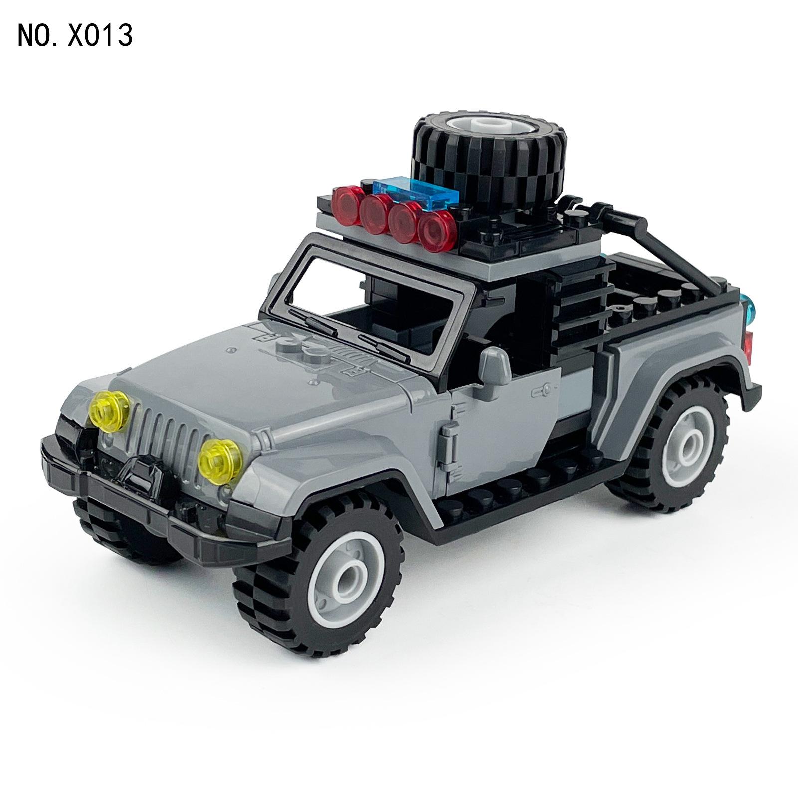 

MOC Creative Series Wilderness Hunter Truck Building Block Toys