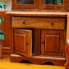 Antique Miniature Cabinet For 1/12 Doll House Room Furnishing with Functional Storage Drawer Scene Display Accessory