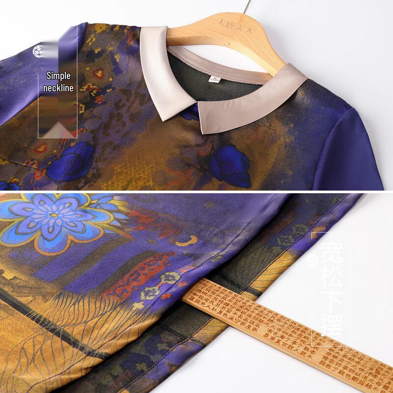 Dámské vintage letní áčkové midi šaty pro seniorky