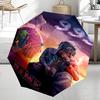 Custom Name Juice WRLD Theme Automatic Umbrella, Lightweight & Portable, 8 Rib, Perfect for Outdoor Travel, Birthdays, Christmas, Gifts.