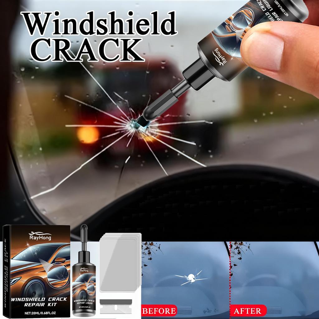 Windshield Crack Repair Fluid Car Window Repair Resin Windscreen Scratch Crack Restore Fluid Glass Curing Glue Car Accessories