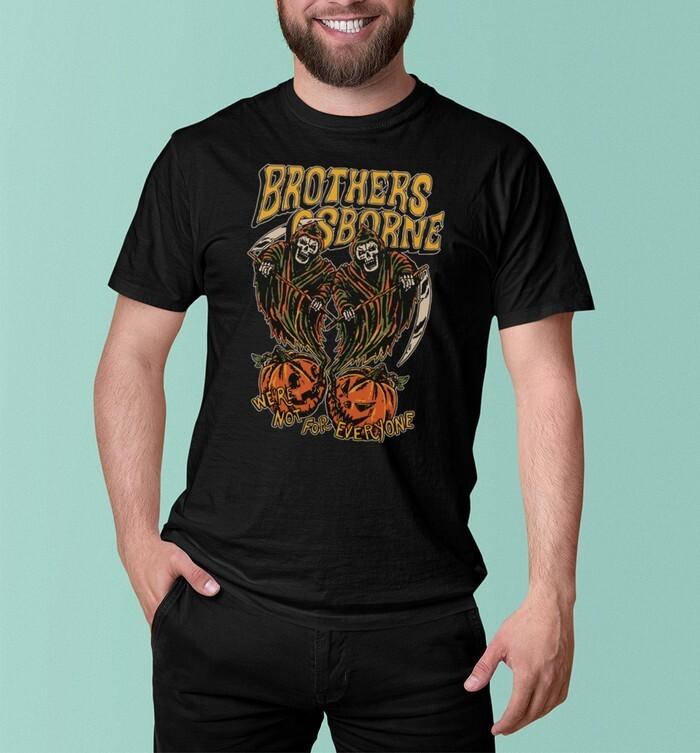 

Brothers Osborne We re Not For Everyone Halloween 2024 Tee-Unisex T-Shirt Unisex T-Shirt XXXXL