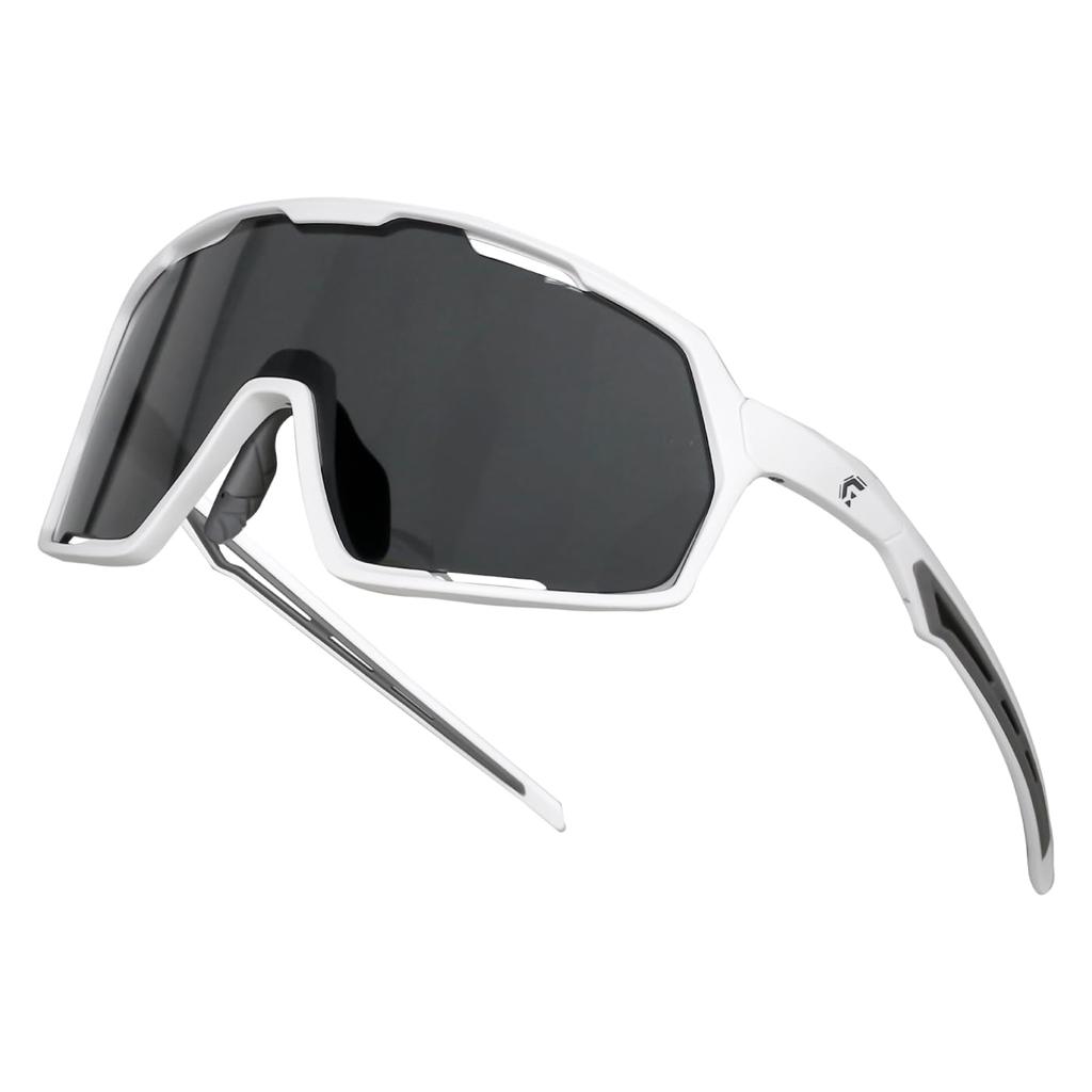 Sports gray UV polycarbonate wide for men and road mountain and cycling frame x gray [Gorix] sunglasses, lens, protection, lens, ultra-lightweight,