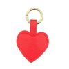 ADOSSY Herz-Magnet-Schlüsselanhänger, Abnehmbarer Taschenanhänger, Schlüsselverlustschutz, Leder-Optik, Ein-Tipp, Sturzschutz (rot)