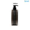 400/500ml Quadratische Badezimmer Seifenspender Nachfüllbarer Shampoo Duschgel Halter Tragbarer Reise Spender Leere Badezimmer Pumpe Flasche
