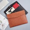 A4 Leather Office File Bag - Business Document & Contract Holder