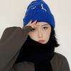 Roztomilé Jednoduché Zimní Pruhované Podzimní Čepice Beanie Dámské Čepice Vlněná Čepice Pletená Čepice Korejský Styl Čepice