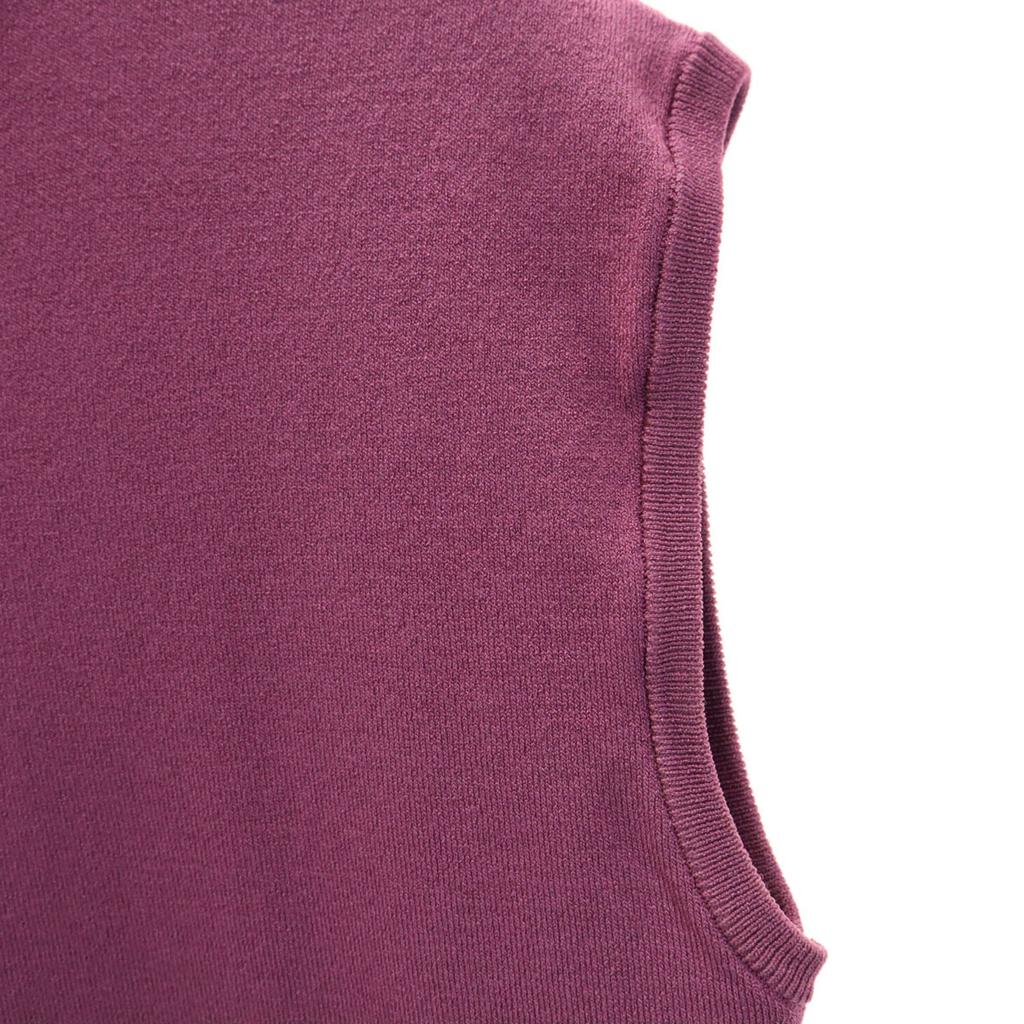 CELFORD No sleeve knit Setup 38 purple Women Used