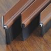 Door Bottom Seal Brush Durable PVC Sealing Strip Anti-Insect Dust Proof for Sliding Garage Door Weather Stripping