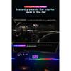 Car Ambient Lights Universal LED Symphony RGB Atmosphere Lamp 64 Colors Acrylic Strip APP Control Remote for Tesla Model 3 Y S X