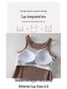 White Backless Camisole Tank with Built-In Bra - Versatile Base Layer for Yoga, Sports, or Everyday Wear