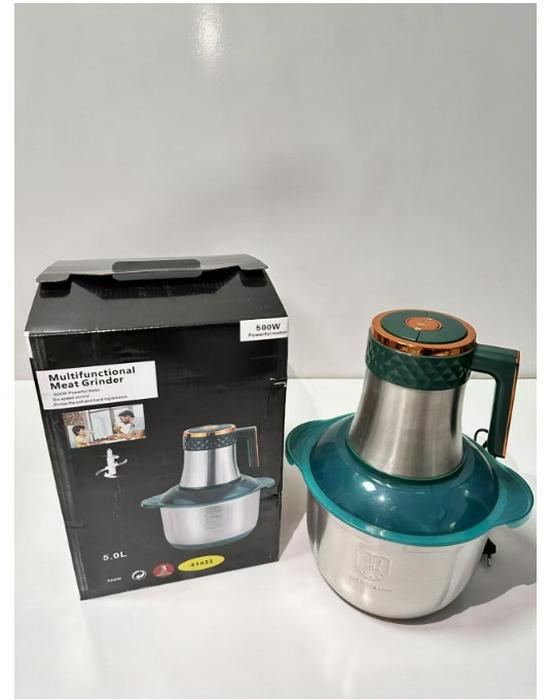 Large Capacity Stainless Steel Electric Meat Grinder & Food Processor