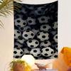 "Soccer Ball Pattern Tapestry" Patterned tapestry home decor, suitable for bedroom and living room, gift