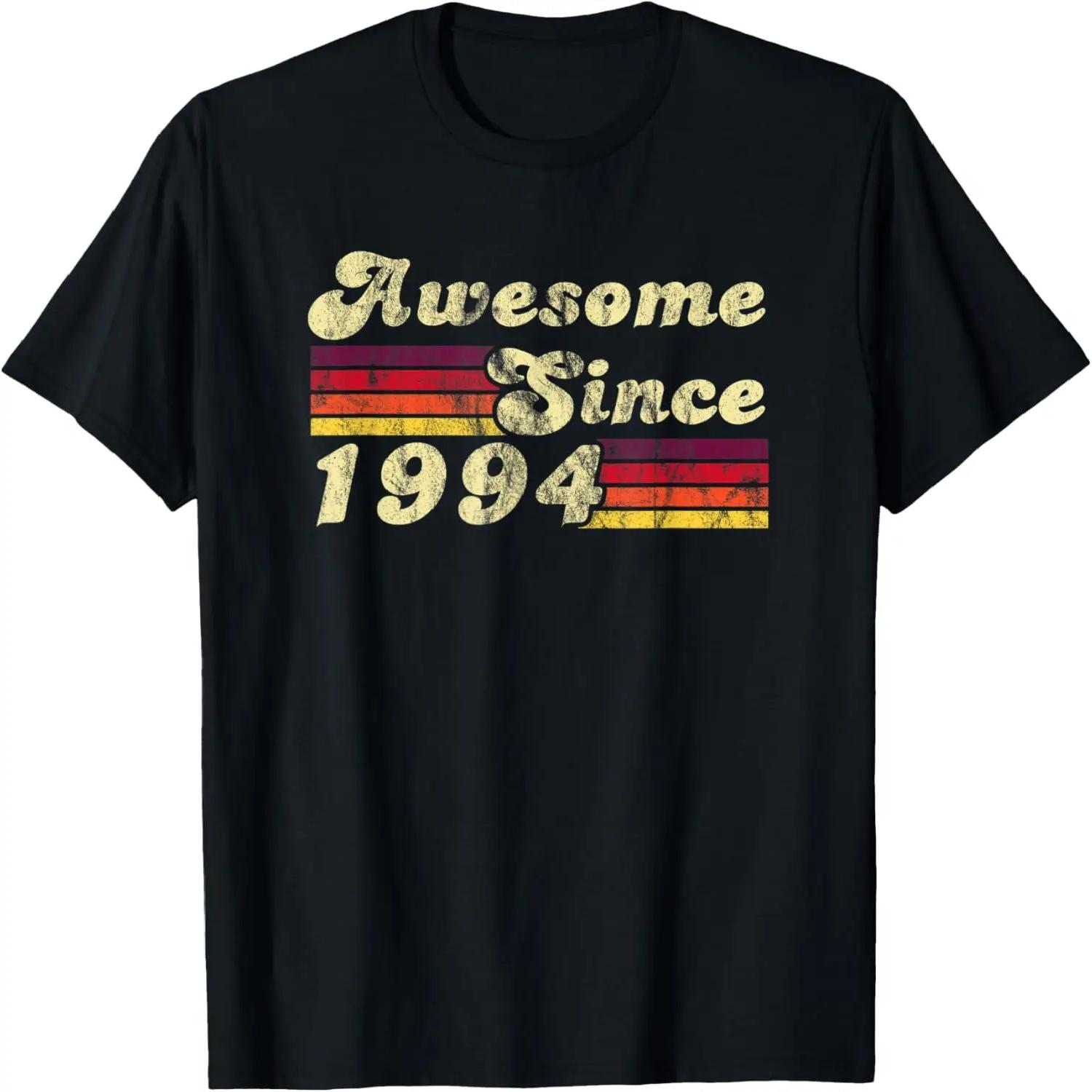 Awesome Since 1994 Birthday Retro Gift T-Shirt S
