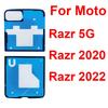 LCD Display Front Screen Glue For Motorola MOTO Razr 5G XT2071-4 XT2251-1 Razr 2020 2022 XT2251-1 Back Battery Housing Sticker