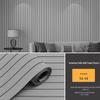 Self-Adhesive Wood Grain Embossed Wall Panel - Waterproof & Moisture-proof Decoration for Living Room.