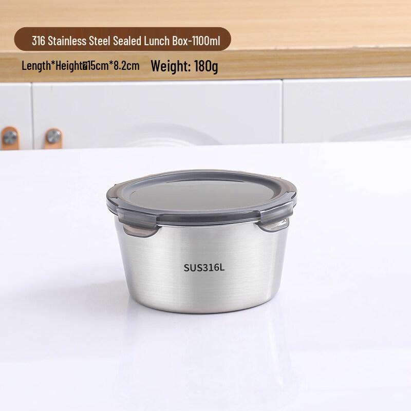 DM 316L Stainless Steel Sealed Lunch Bowl