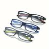 5pcs Ultra-Light Sports Reading Glasses for Men and Women Fashionable Anti-Slip  Anti-Break Reading Glasses +1.0 to +4.0