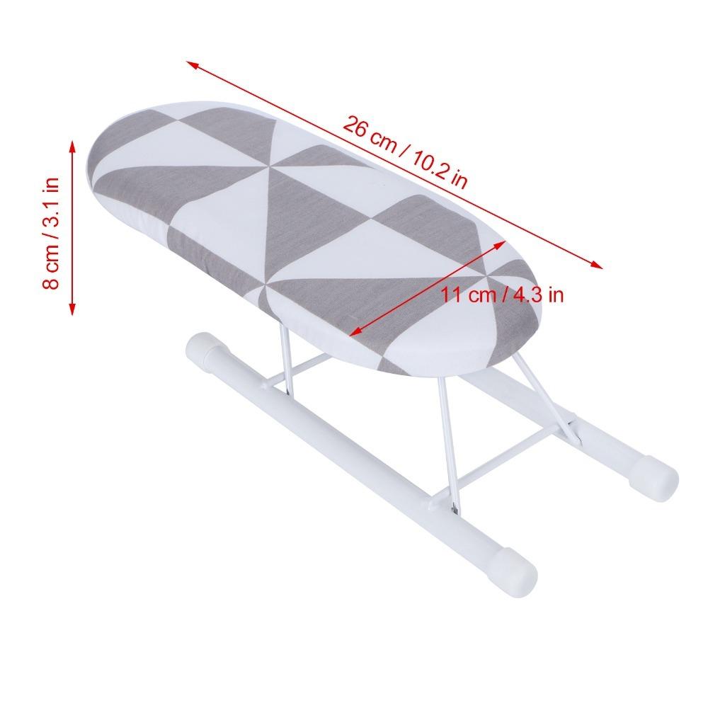 Mini Mini Sleeve Ironing Board Household Ironing Accessory  Travel Portable Ironing Auxiliary Fashion Grid