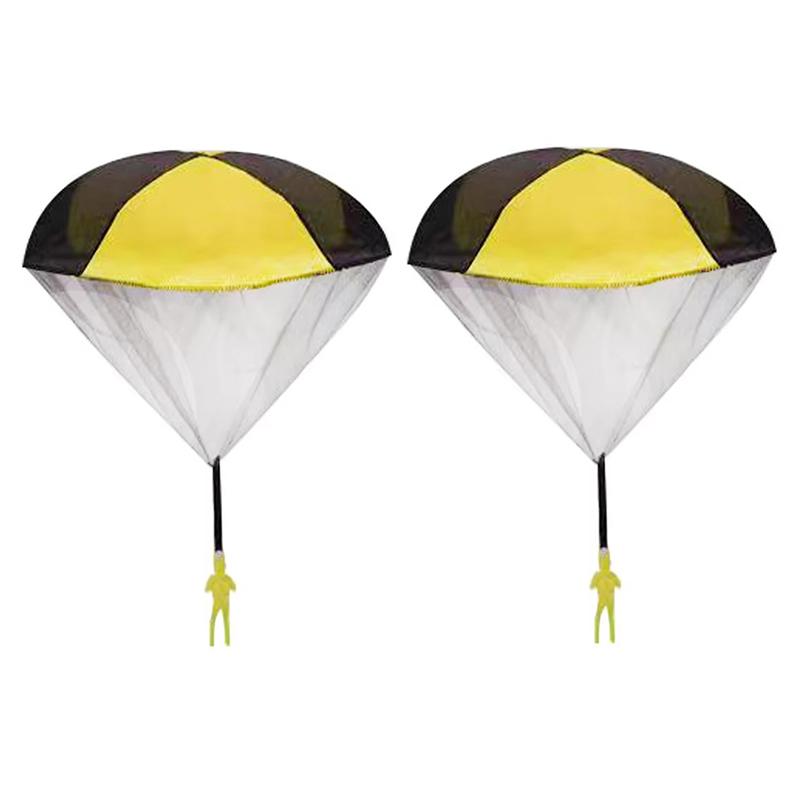1PC/2PC Hand Parachute Mini Hand Thrown Parachute Spring Outdoor Sport Game Supplies Flying Parachute Creative Gift Boy Girl ZYF