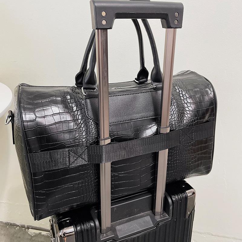 Fashionable, Simple, Atmospheric and Waterproof Business Travel Bag Large Capacity Travel Bag Can Be Used To Pull Rod